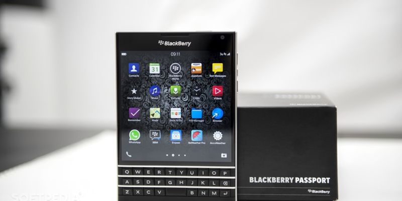 BlackBerry Passport Black Quốc tế nguyên