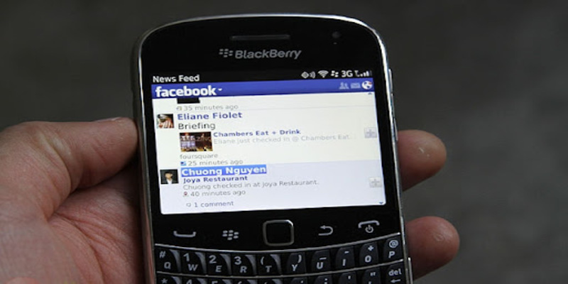 Facebook cho BlackBerry
