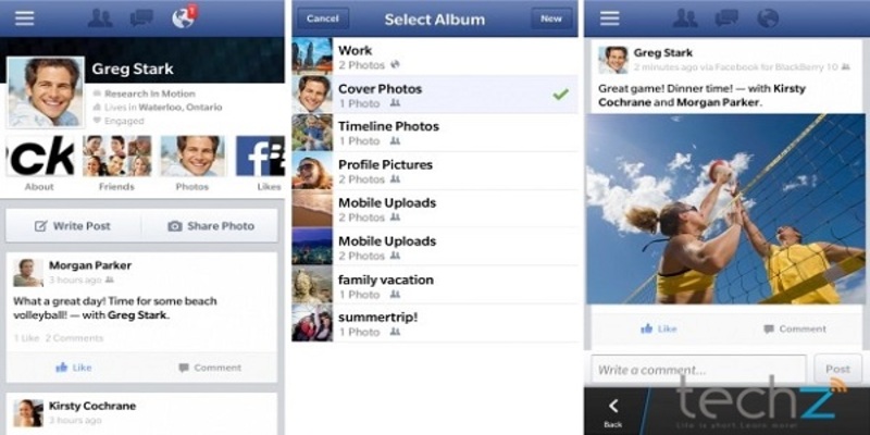 Facebook cho BlackBerry