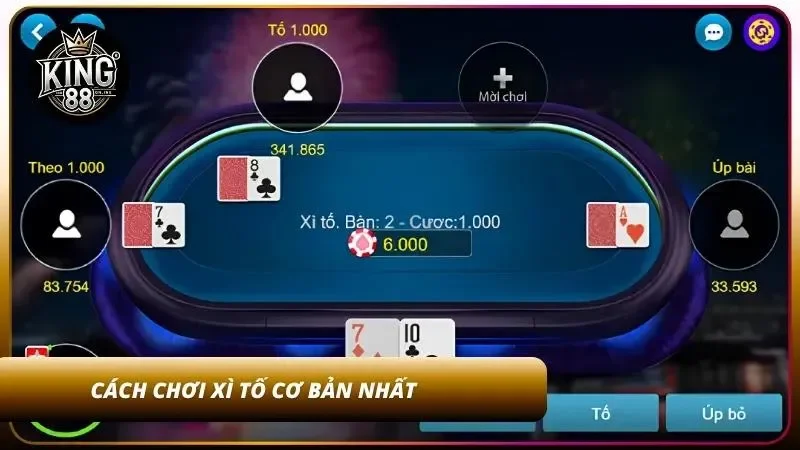Cách chơi xì tố dành cho tân thủ