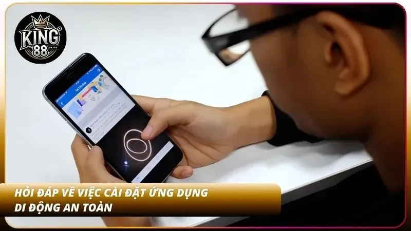 Các bước tải và cài đặt phần mềm di động an toàn trên điện thoại thông minh